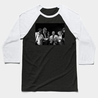 President Bill Clinton plays the saxophone with jazz musicians Baseball T-Shirt